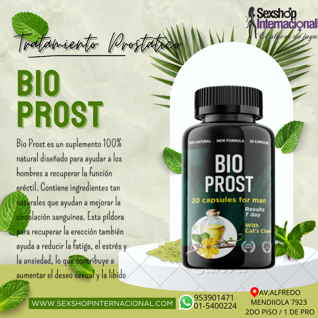 BIO PROST TRATAMIENTO SEXSHOP LOS OLIVOS